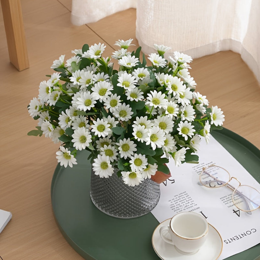 Artificial Daisy Flowers Mothers Day Gift Tabletop Home Decor