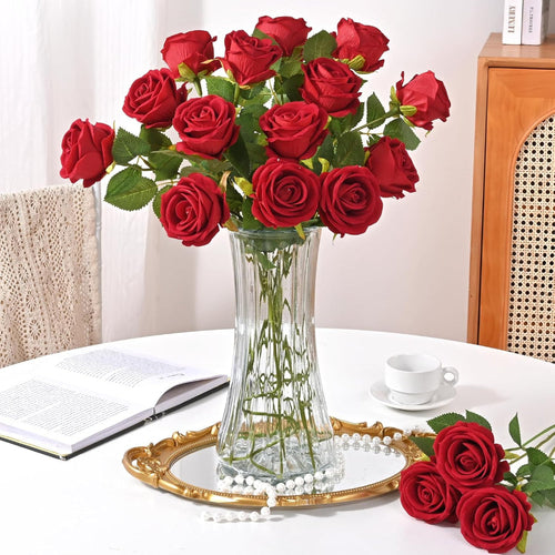 Artificial Flowers Bouquet Mothers Day Gift Wedding Decor Set