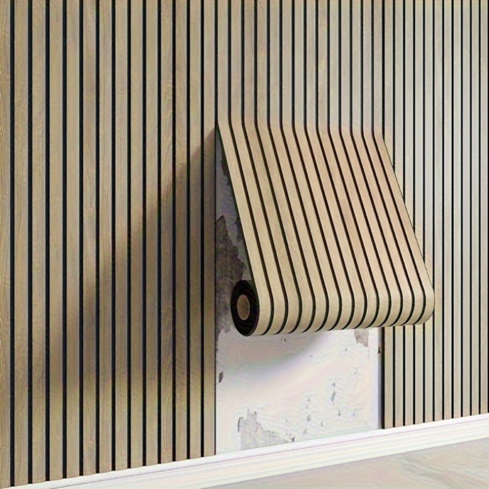 Wall Panels 3D Wood Effect Self Adhesive PVC Home Decor Roll