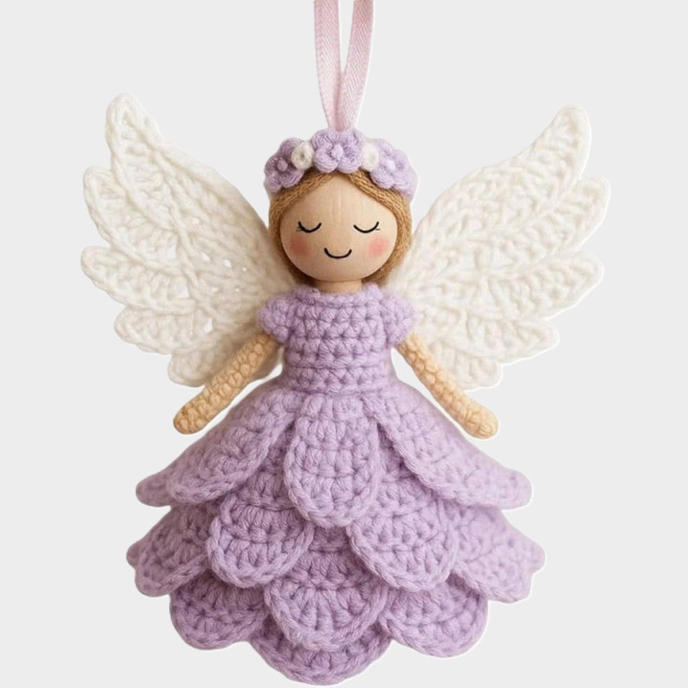 Christmas Crochet Angel Ornament DIY Kit Decoration
