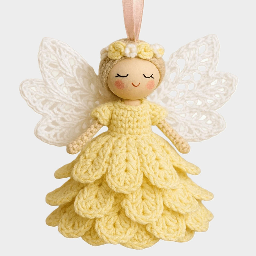 Christmas Crochet Angel Ornament DIY Kit Decoration