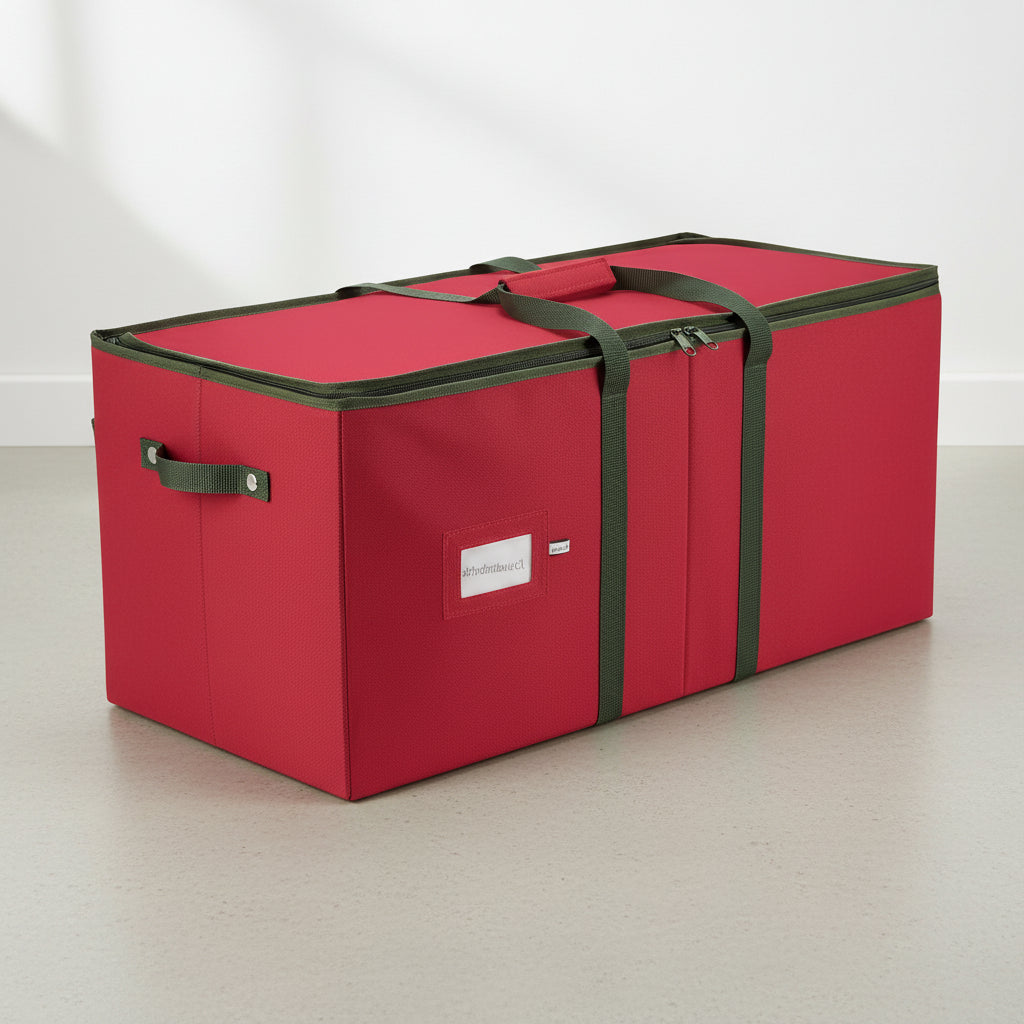 Christmas Ornament Storage Box Dividers Holiday Decorations