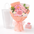 Flower Bouquet Mothers Day Gift Crochet Arrangement Home Decor