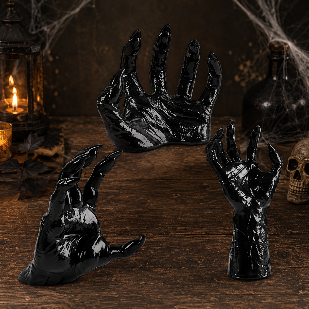 Gothic Halloween 3D Wall Art - Spooky Home Decor