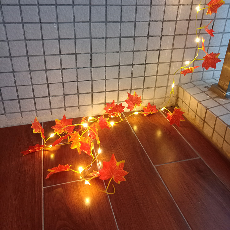 Home Decor LED Garland Window Frame Light Seasonal Accent