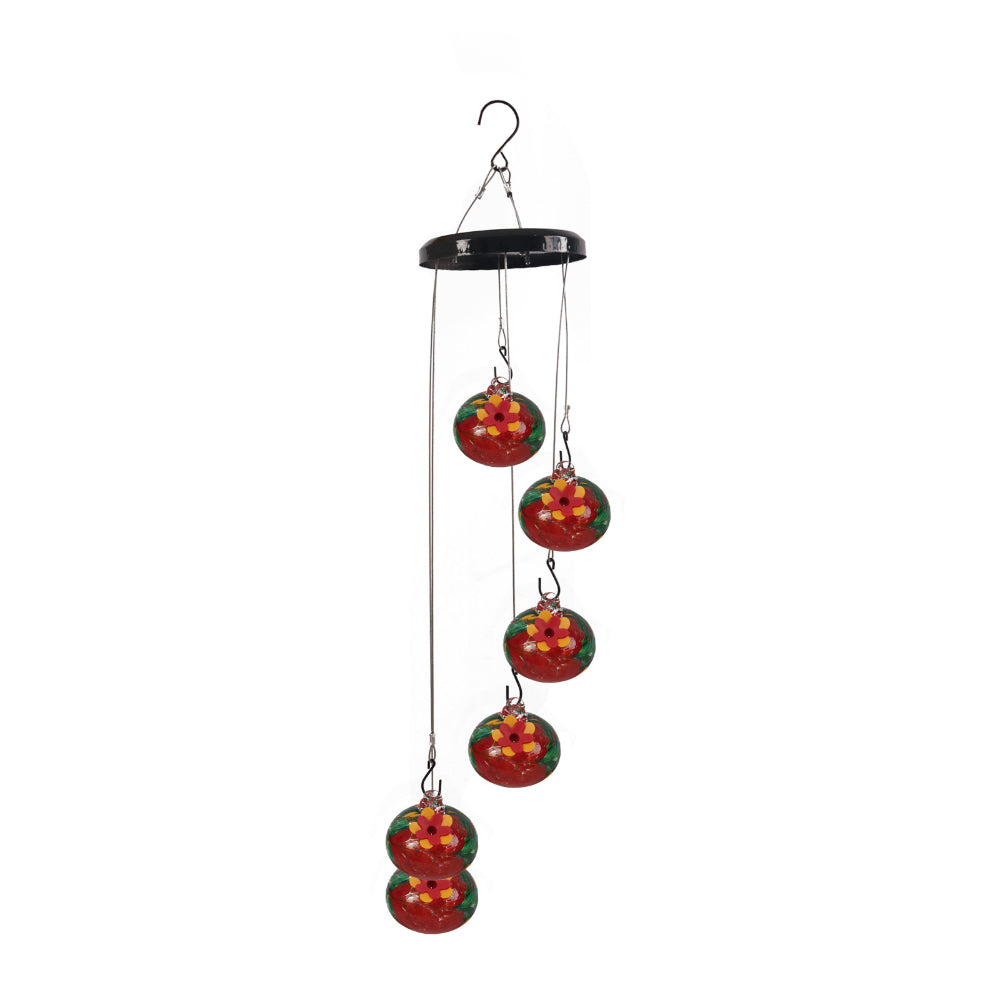 Charming Hummingbird Feeder Wind Chime for Garden Decor