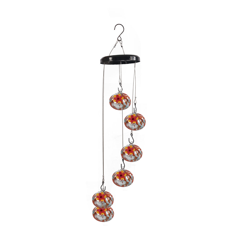 Charming Hummingbird Feeder Wind Chime for Garden Decor