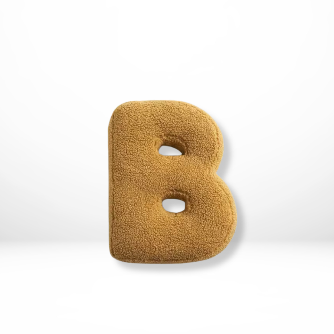 Pillow Alphabet Letter Decorative Throw Cushion Style