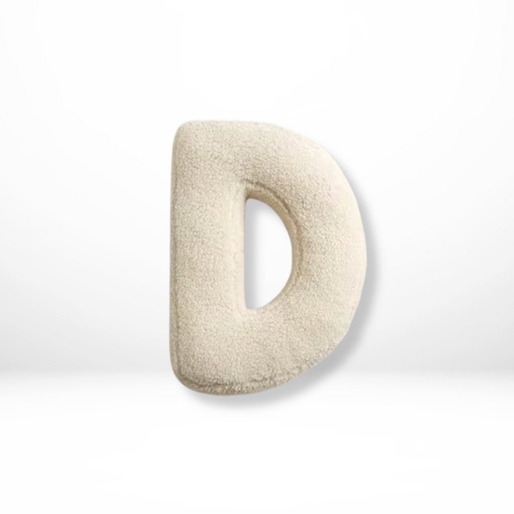 Pillow Alphabet Letter Decorative Throw Cushion Style