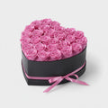 Mothers Day Rose Box Artificial Flower Heart Gift Her Decor