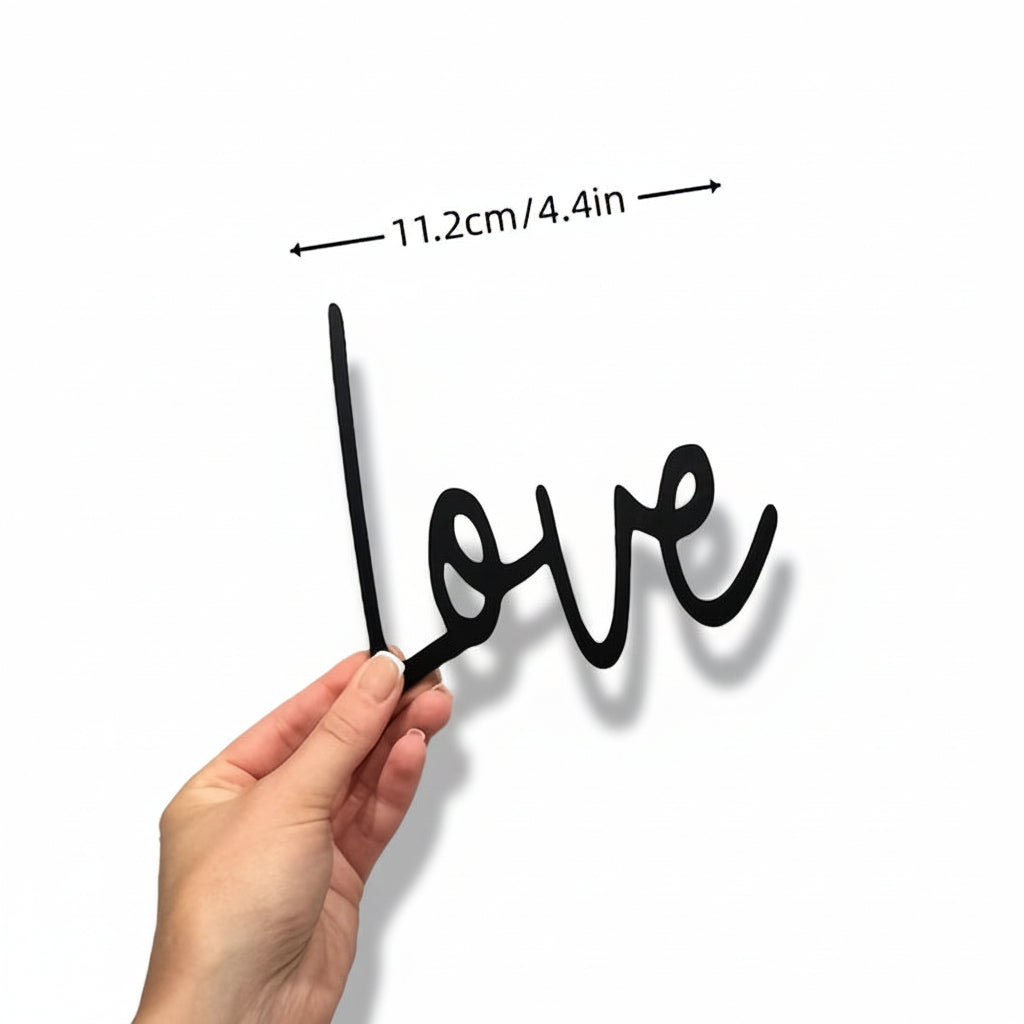 Wall Art Door Frame Vintage Heart Plastic Wall Decoration