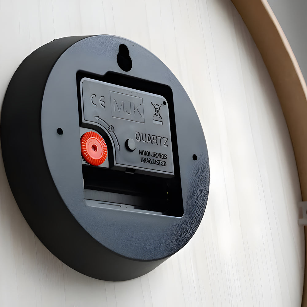 Wall Clock Silent Modern Round Decorative Home Accent
