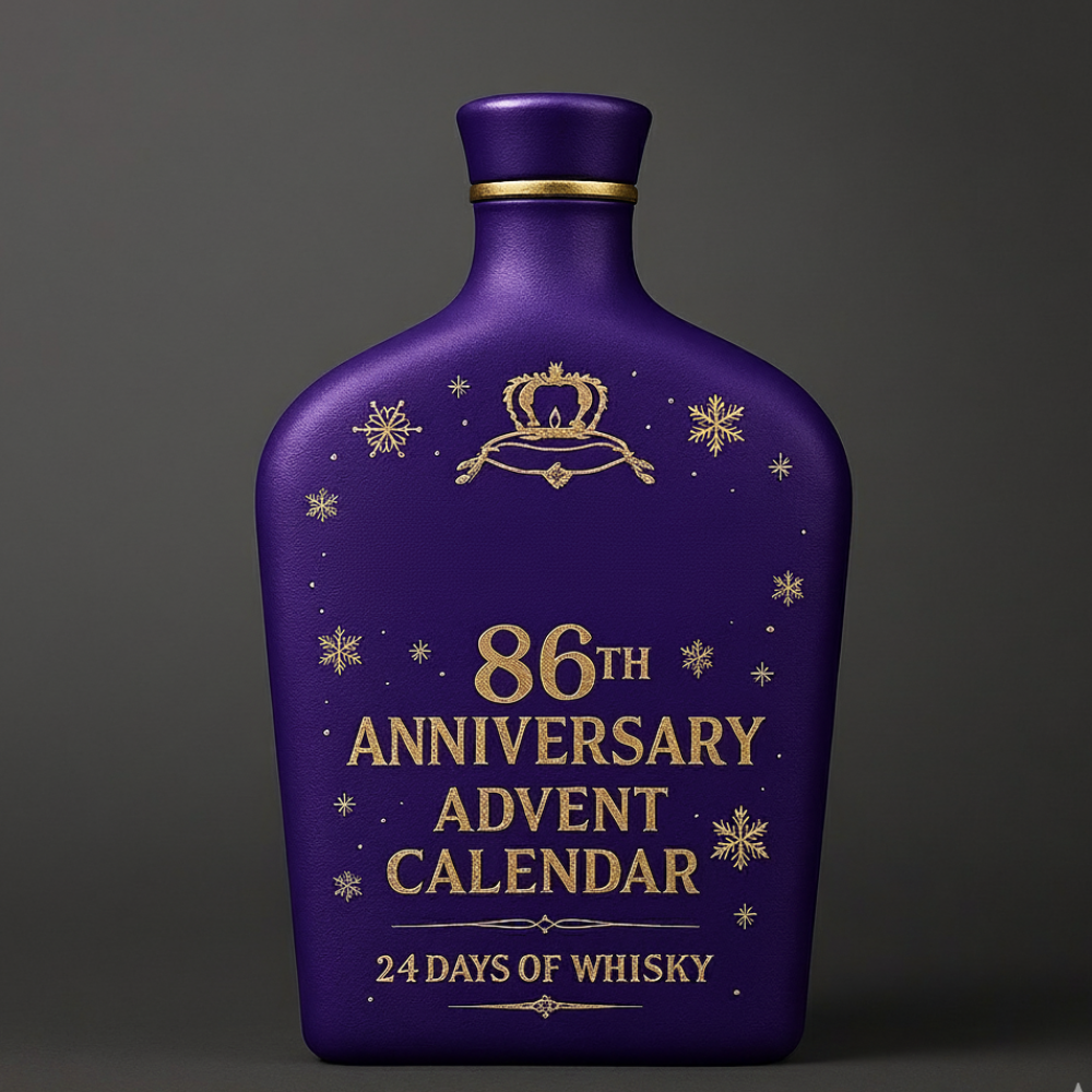 Advent Calendar Whiskey Style Decorative Holiday Countdown Set