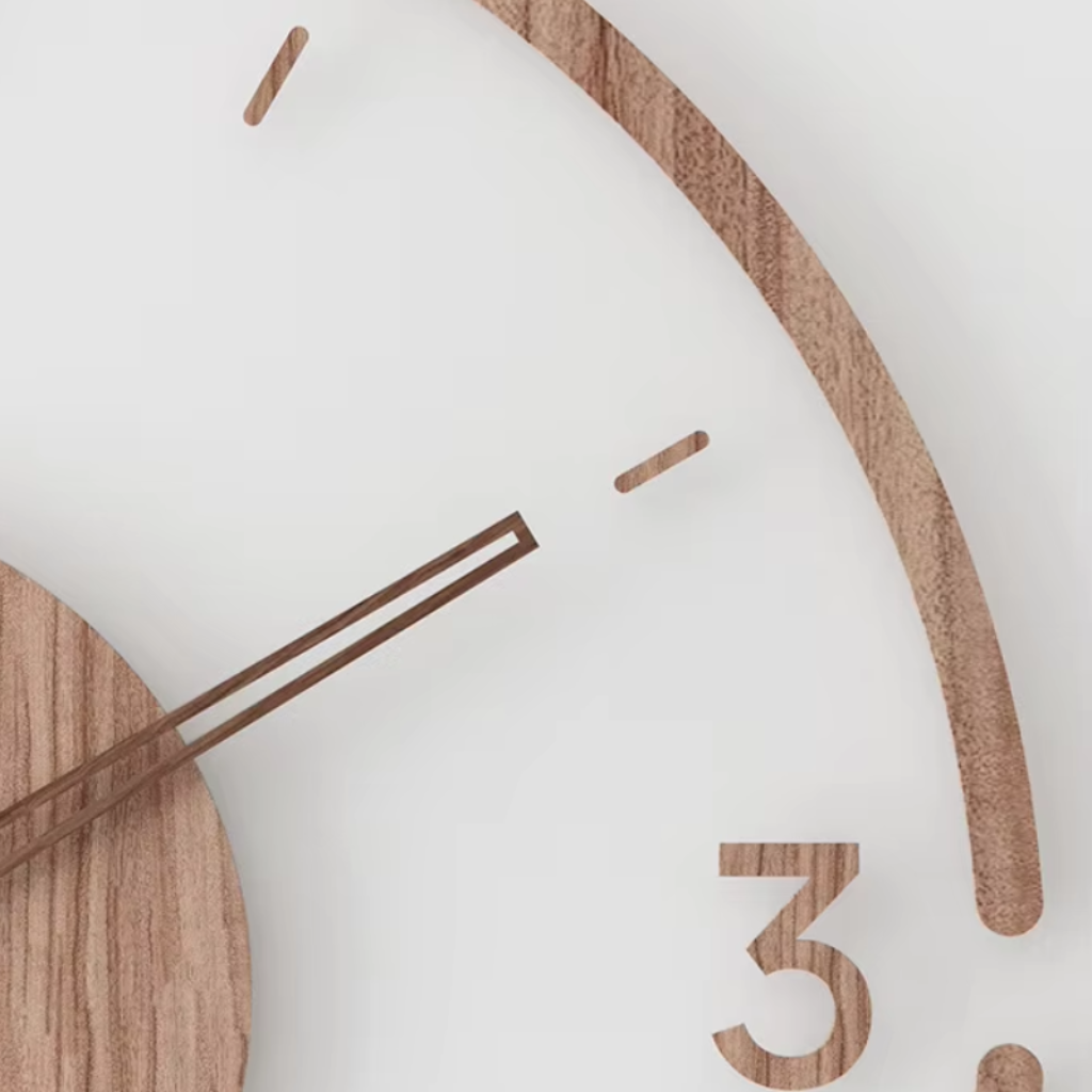 Analog Clock Modern Wall Clock Vintage Decorative