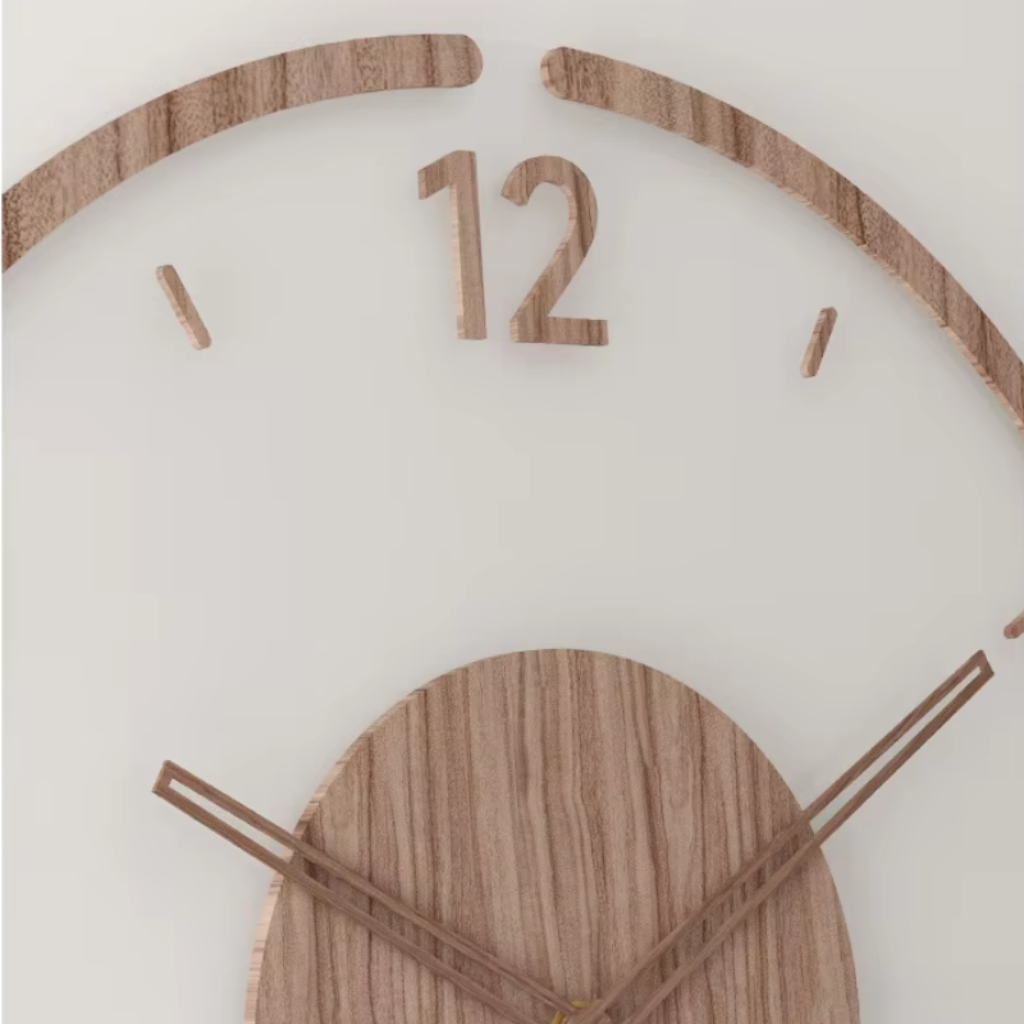 Analog Clock Modern Wall Clock Vintage Decorative