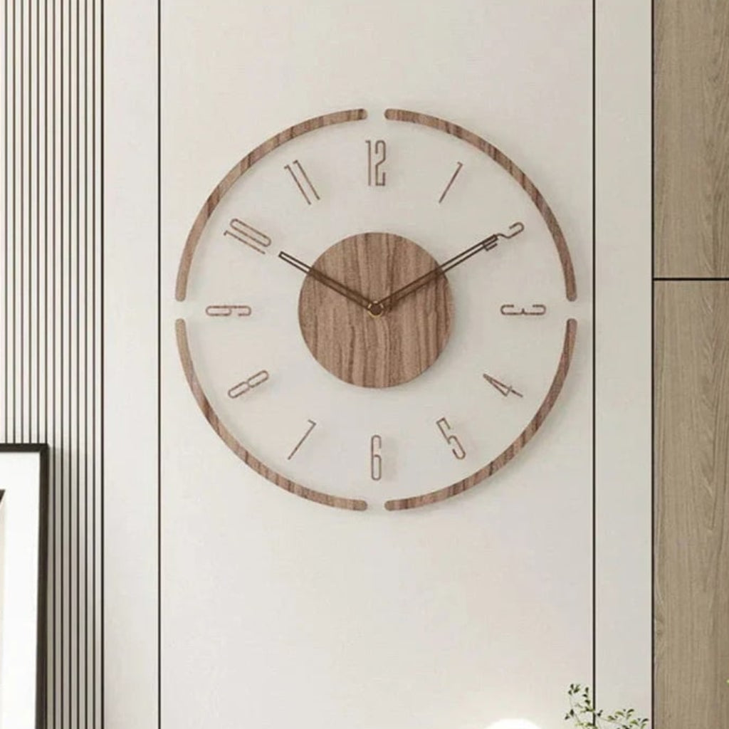 Modern Vintage Analog Wall Clock – Stylish Decorative Timepiece