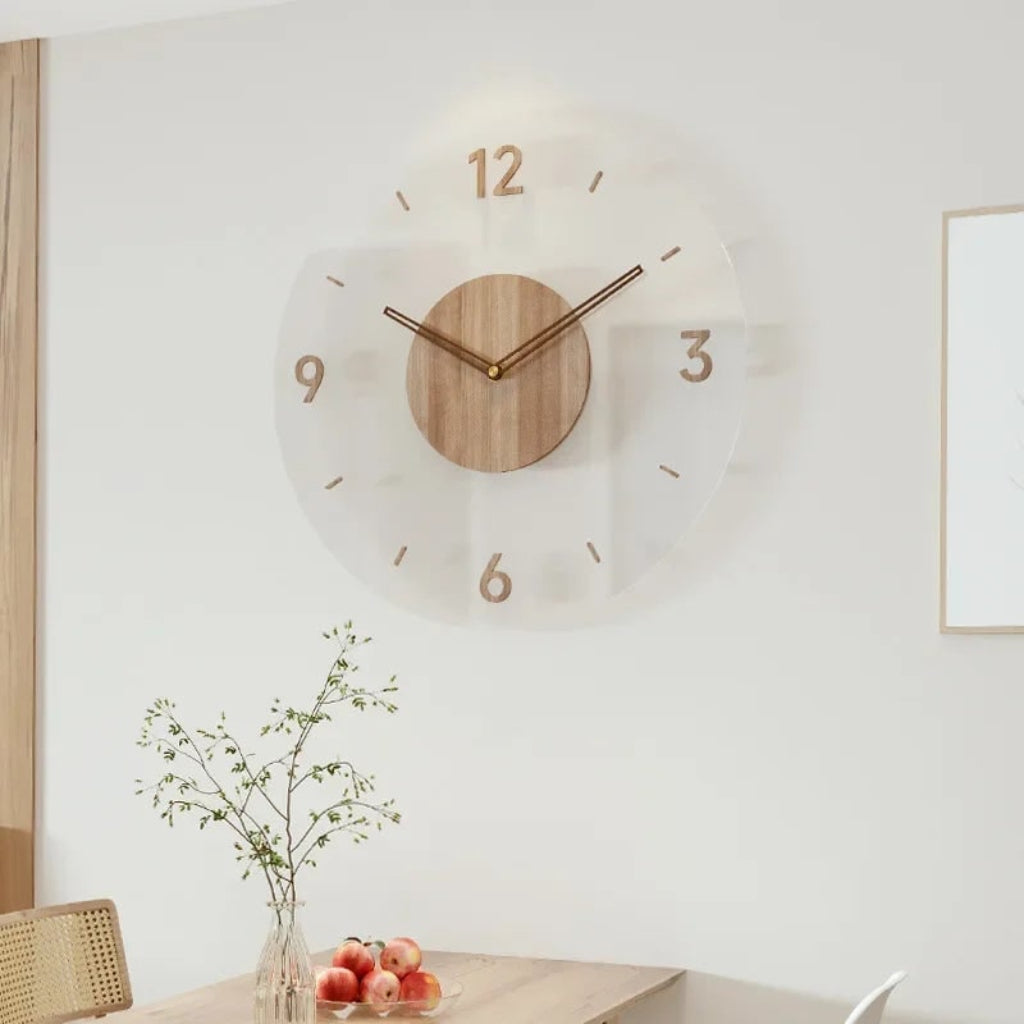 Modern Vintage Analog Wall Clock – Stylish Decorative Timepiece