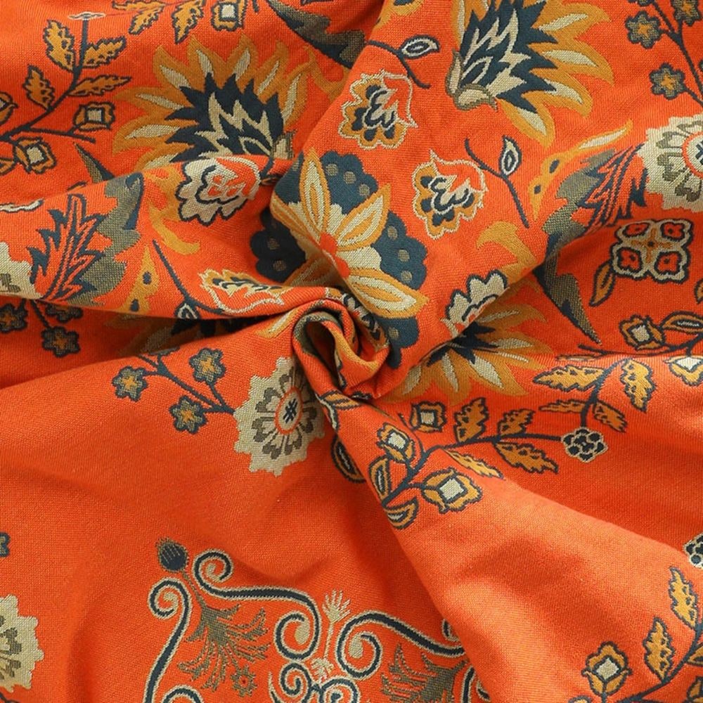 Luxurious Cotton Throw Blanket - Reversible with Elegant Decorative Fringe