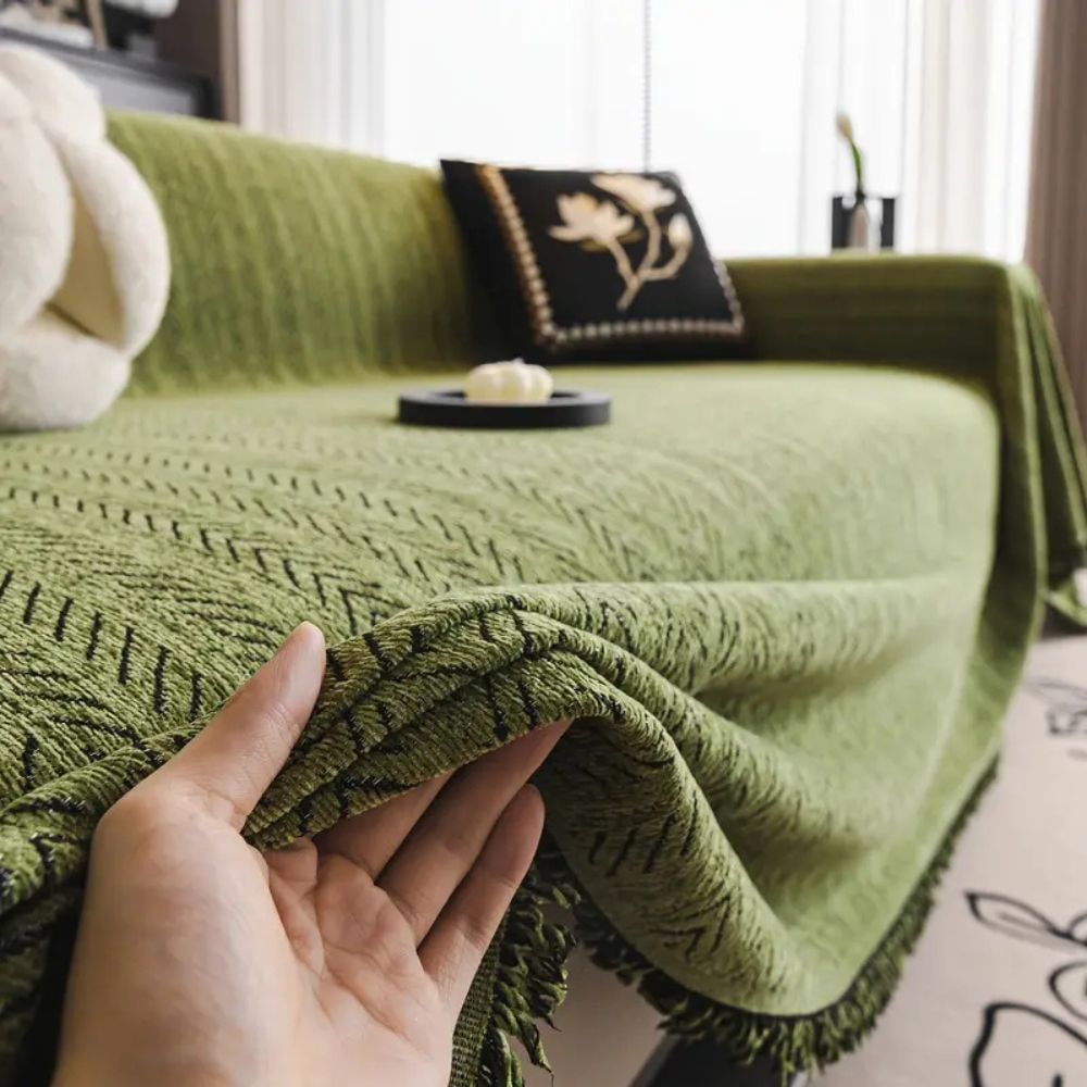 Premium Sofa & Couch Cover - Decorative Throw Blanket for Style and Protection
