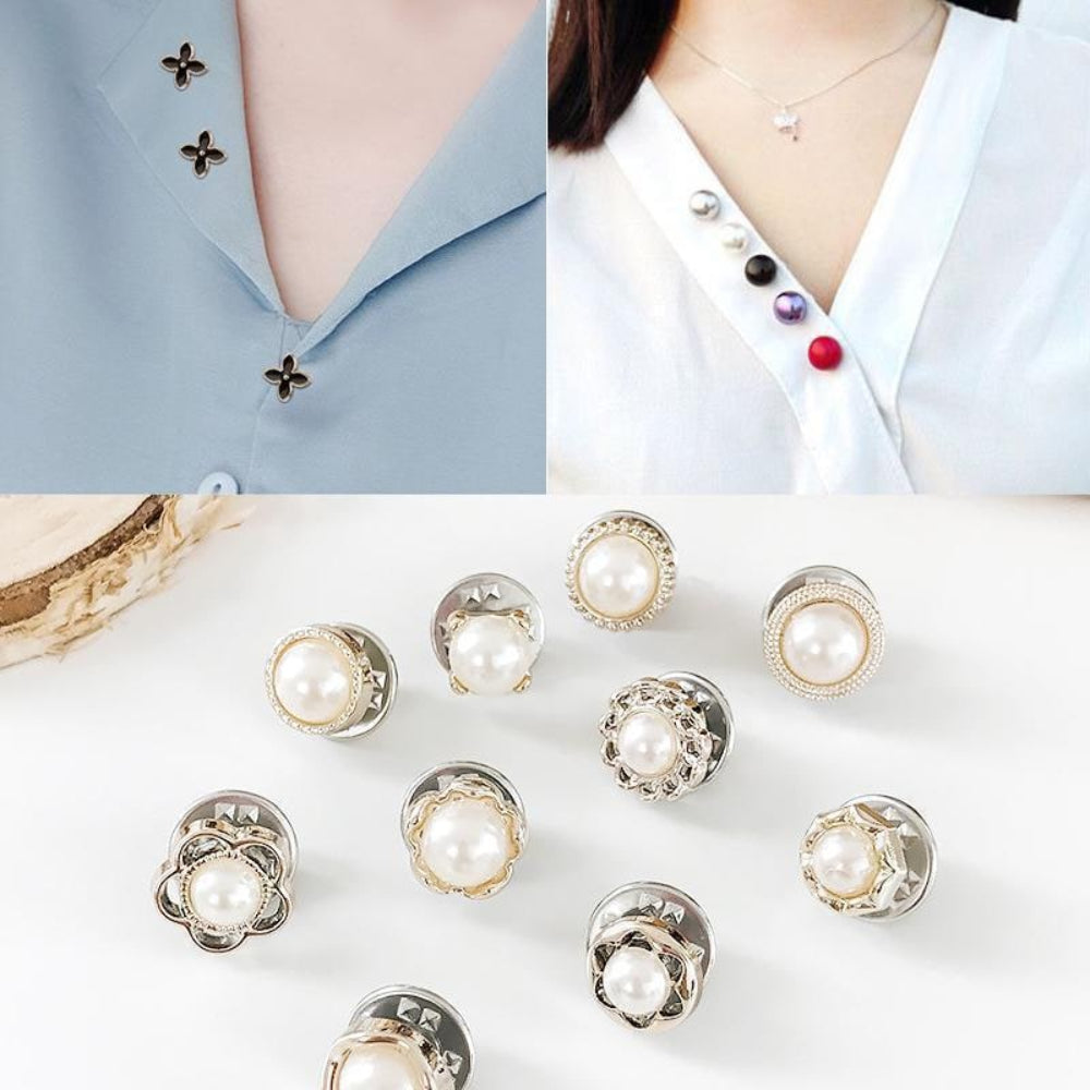 Stylish Decorative Brooches: Clothing Accessories Set