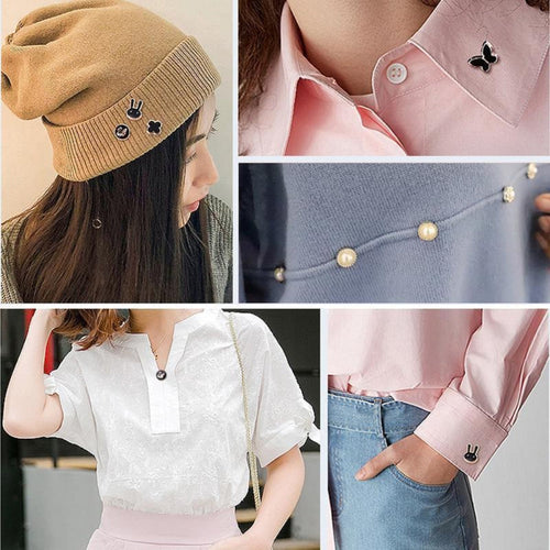 Decorative Brooches Clothing Accessories Stylish Set