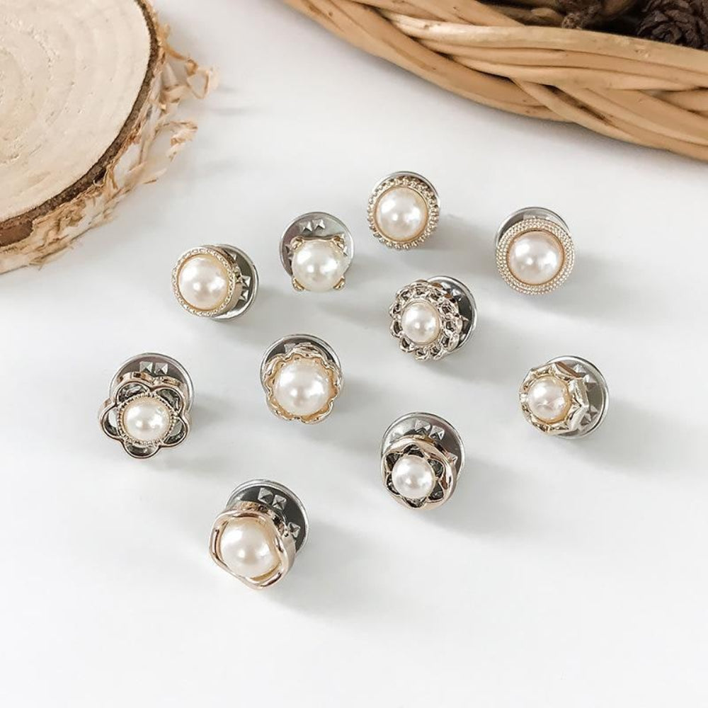 Decorative Brooches Clothing Accessories Stylish Set