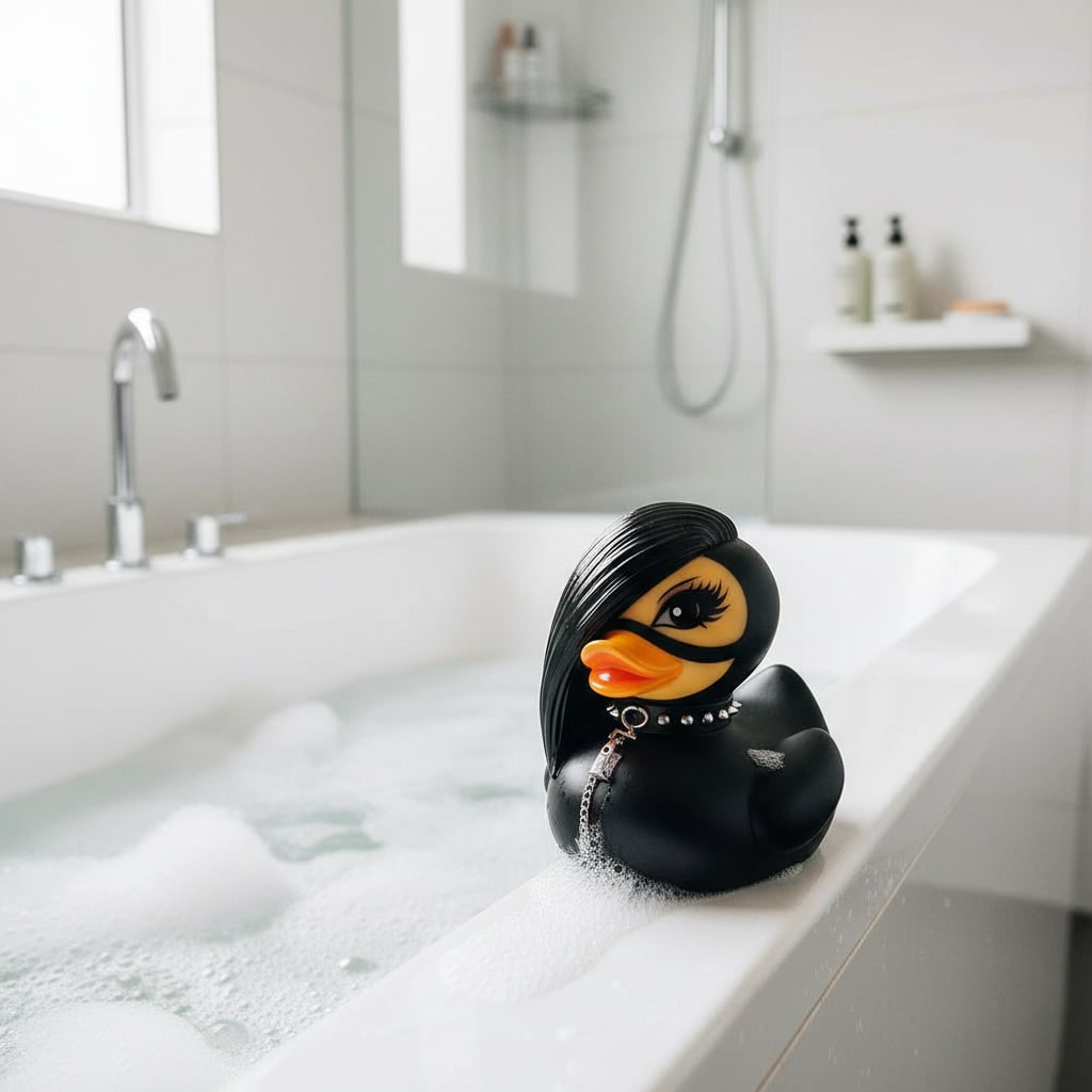 Halloween Accessories: Decorative Rubber Duck with a Unique Design