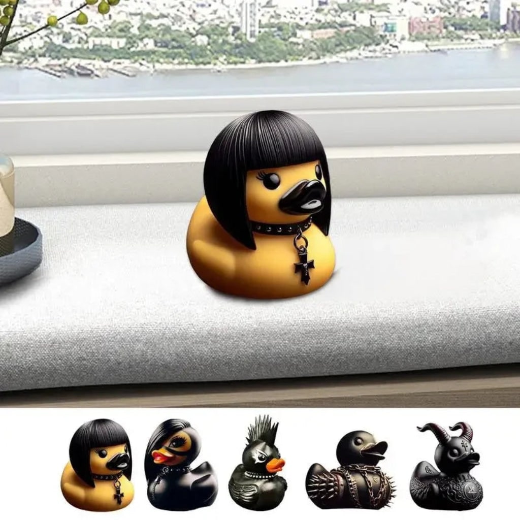 Halloween Accessories: Decorative Rubber Duck with a Unique Design