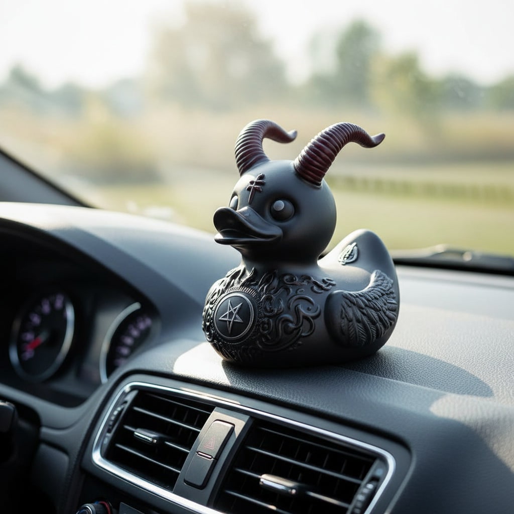 Halloween Accessories: Decorative Rubber Duck with a Unique Design