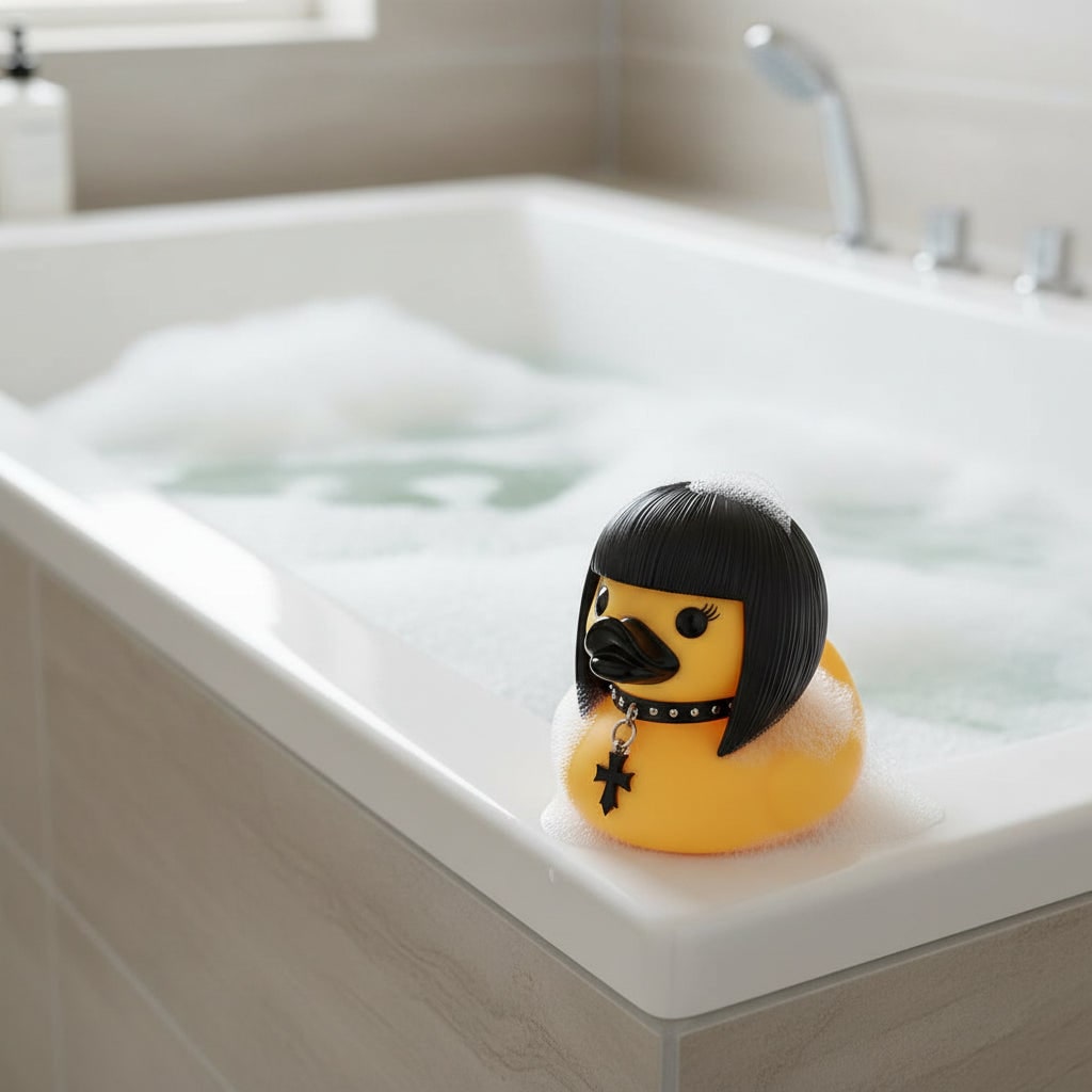 Halloween Accessories: Decorative Rubber Duck with a Unique Design