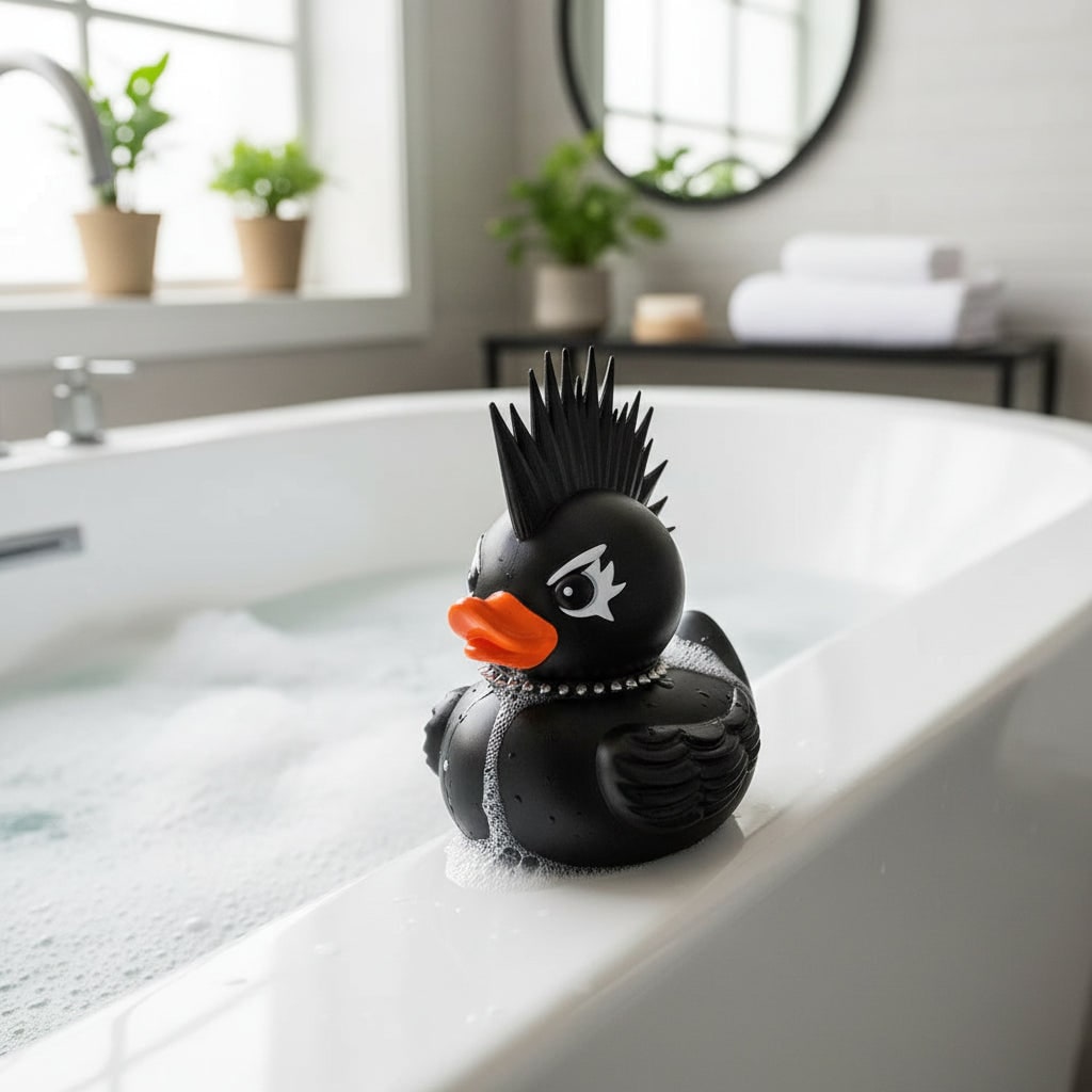 Halloween Accessories: Decorative Rubber Duck with a Unique Design