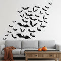 Halloween Decoration 3D Bat Wall Stickers Party Set