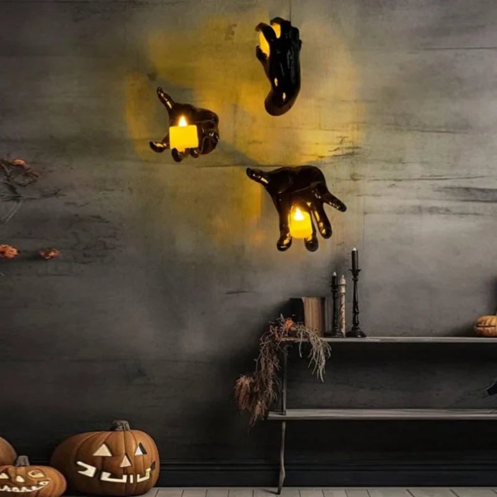 Gothic Halloween 3D Wall Art - Spooky Home Decor