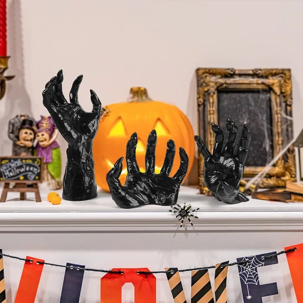 Gothic Halloween 3D Wall Art - Spooky Home Decor