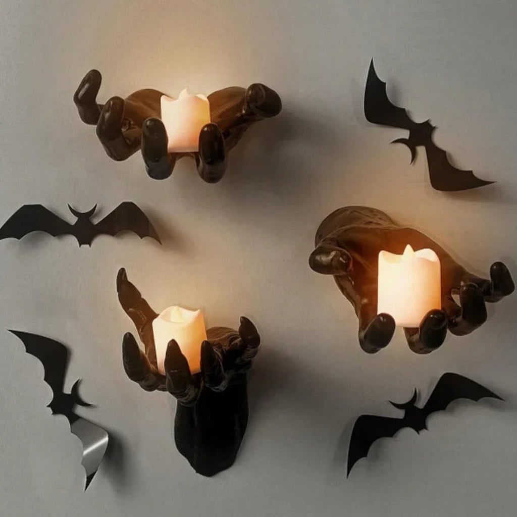 Gothic Halloween 3D Wall Art - Spooky Home Decor