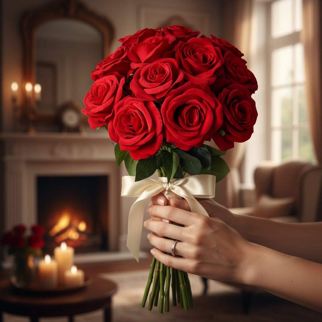 Spooky Halloween Floral Arrangement – Realistic Artificial Flowers for Halloween Decor