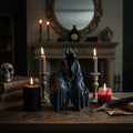 Halloween Decoration: Compact Grim Reaper Statue
