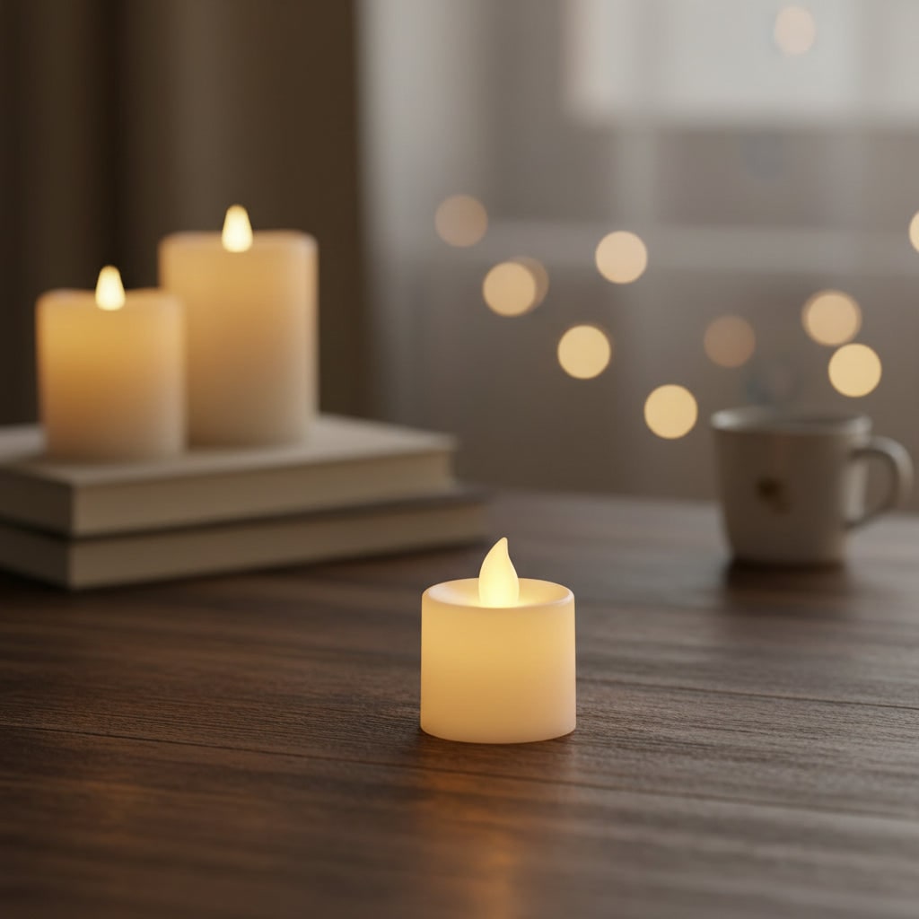 Spooky Halloween Decor: Battery-Operated Flameless Candles