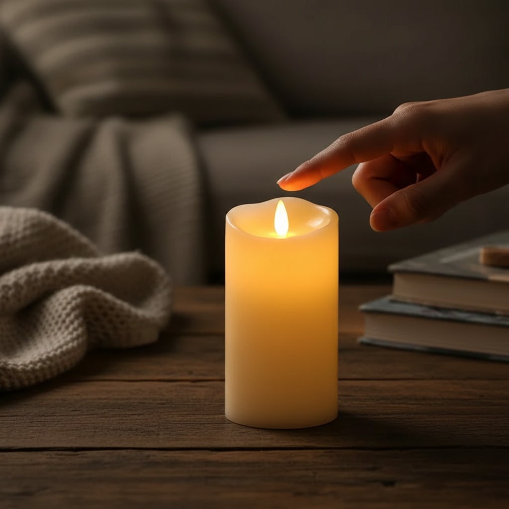 Spooky Halloween Decor: Battery-Operated Flameless Candles