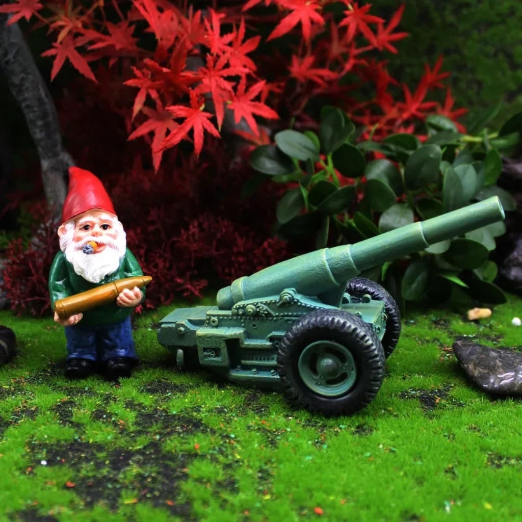 Halloween Garden Gnome Decoration - Fun Outdoor Accent for Spooky Seasonal Yard Decor
