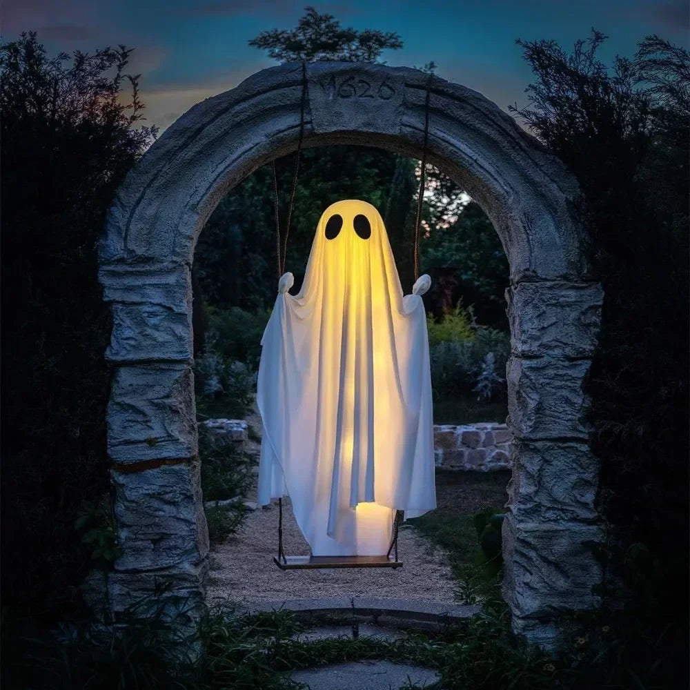 Remote-Controlled Flying Ghost Swing for Halloween Decoration