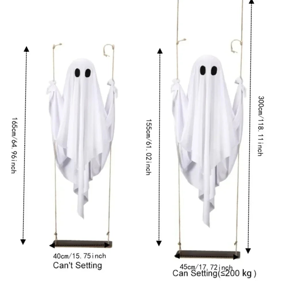 Remote-Controlled Flying Ghost Swing for Halloween Decoration