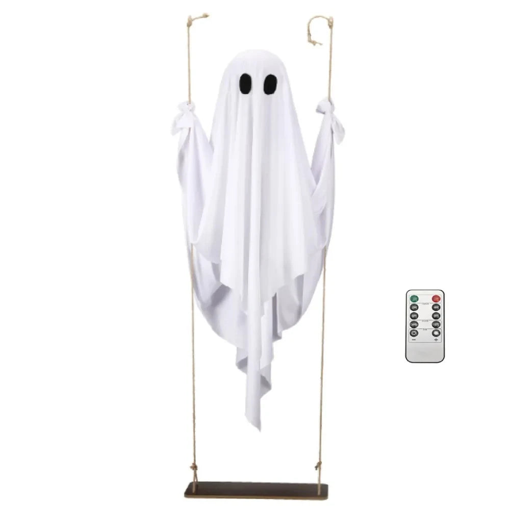 Halloween Decoration Ghost Flying Remote Controlled Swing