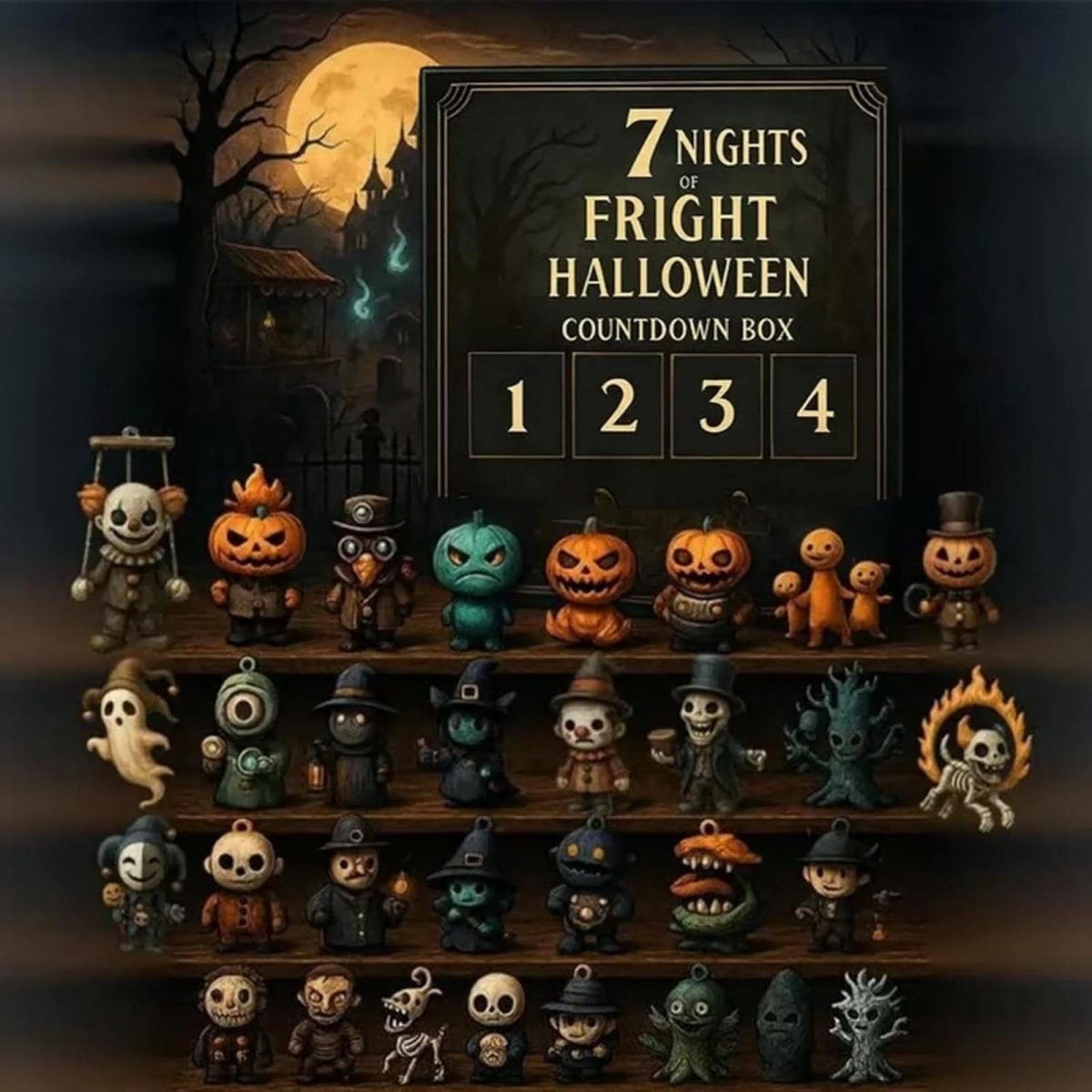 Halloween Advent Calendar — The Perfect Decoration Gift Idea