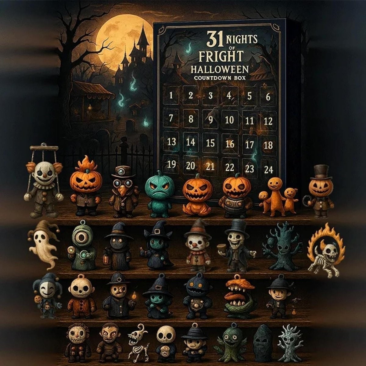 Halloween Advent Calendar — The Perfect Decoration Gift Idea