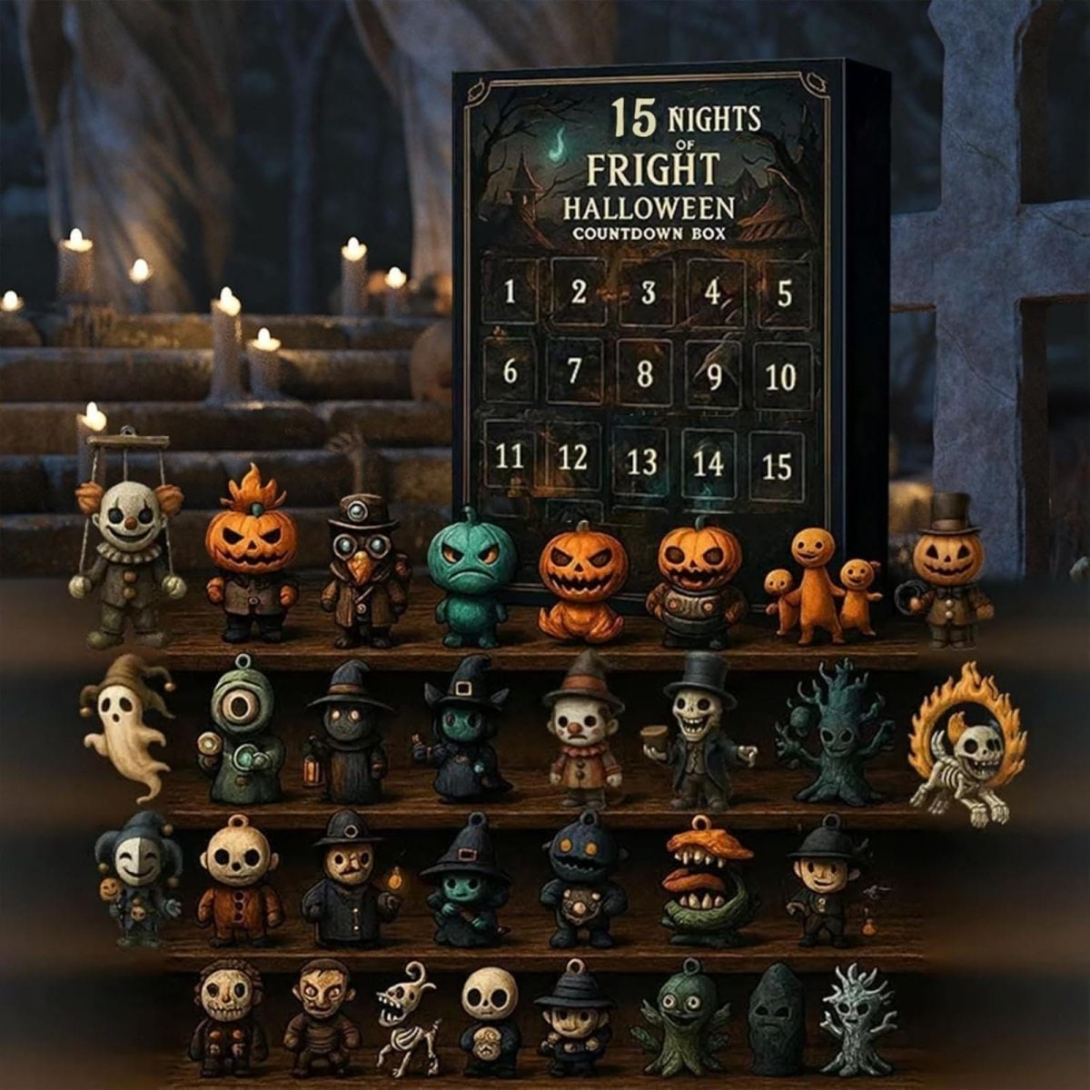 Halloween Decoration Gift Idea Halloween Advent Calendar