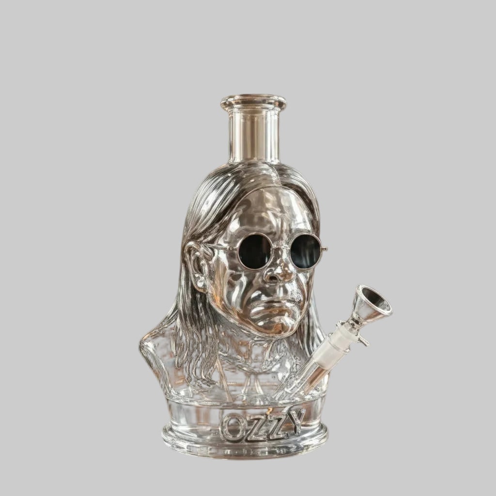 Spooky Halloween Glass Bong - Unique Party Centerpiece & Decor