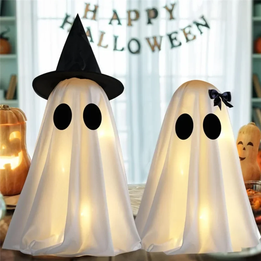 Indoor Halloween Ghost Figures - Spooky Home Decor for Halloween