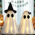 Indoor Halloween Ghost Figures - Spooky Home Decor for Halloween
