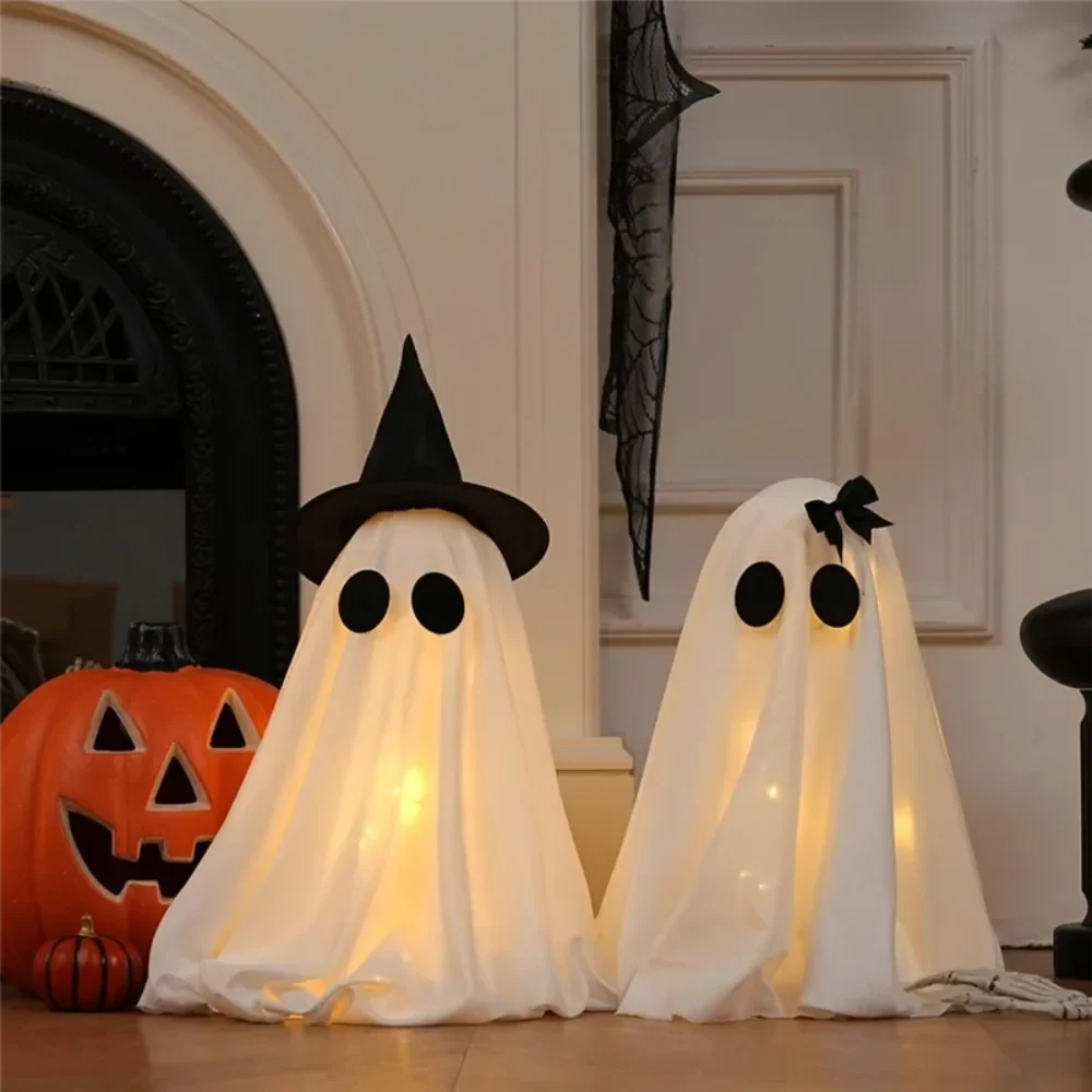Indoor Halloween Ghost Figures - Spooky Home Decor for Halloween